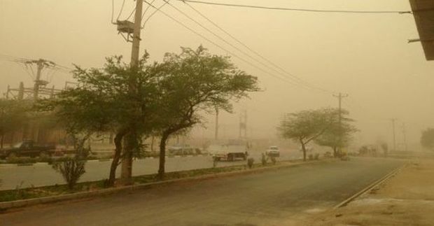گرد و غبار مهمان بوشهری‌ها