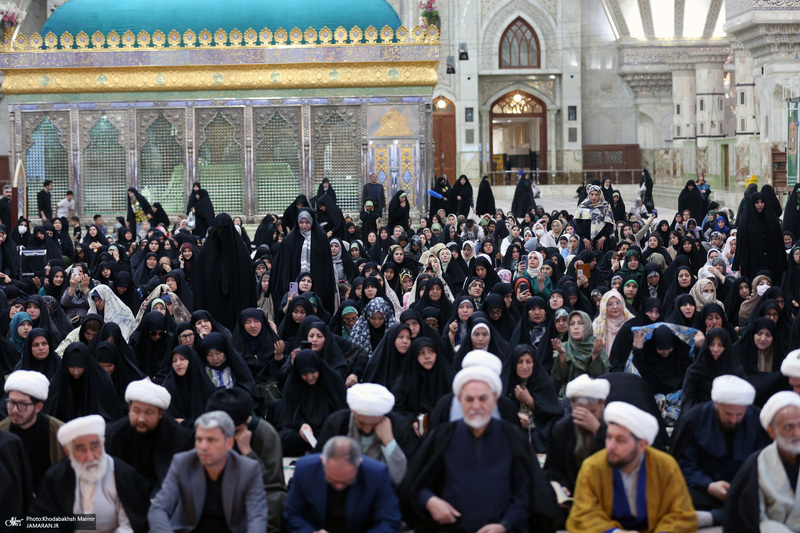 مراسم تحویل سال نو در حرم مطهر امام خمینی (س)