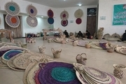 بزرگترین نمایشگاه صنایع دستی حصیری استان خوزستان در خرمشهر