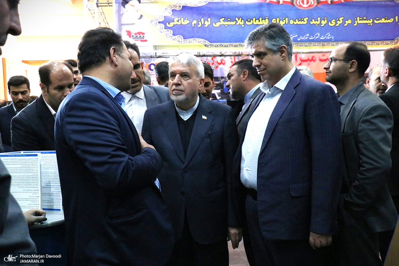 بازدید وزیر میراث فرهنگی از نمایشگاه هفته فرهنگی «بر آستان آفتاب»