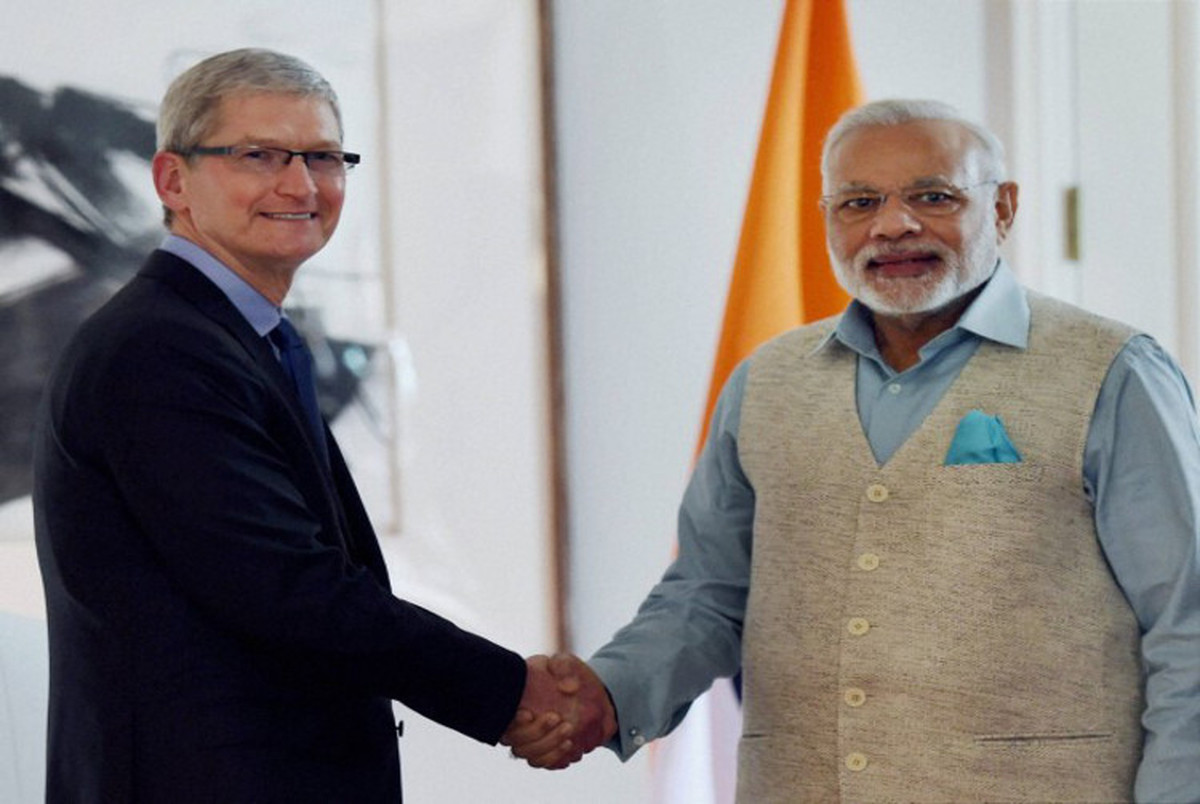 اپل آیفون را در هند تولید می‌کند
