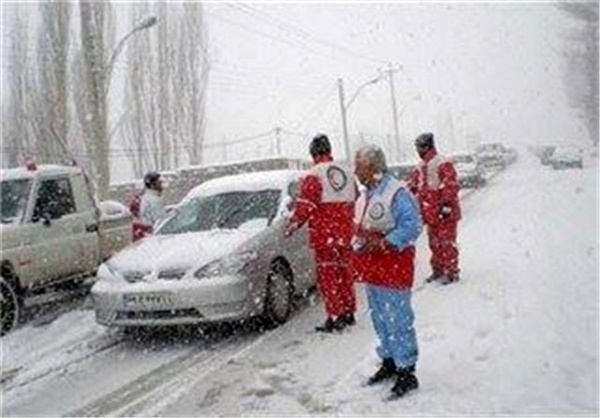 امدادرسانی به بیش از 2 هزار نفر آسیب دیده در کولاک و برف مازندران