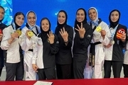 زنان تکواندوکار ایران قهرمان آسیا شدند