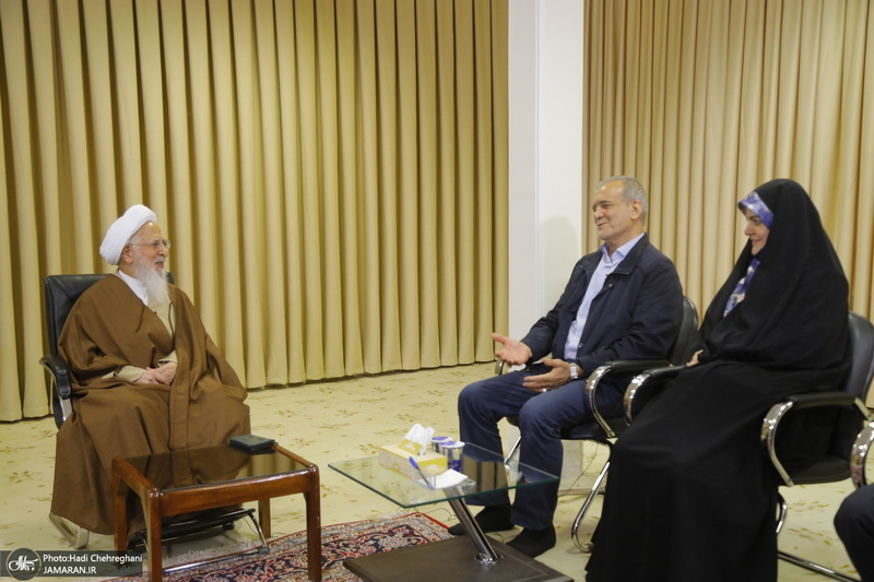 سفر انتخاباتی مسعود پزشکیان به قم