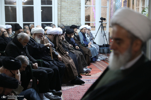 مراسم ختم مرحوم آیت الله حاج شیخ یحیی عابدی زنجانی