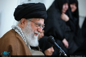 دیدار جمعی از خانواده‌های شهدای مدافع حرم با رهبر معظم انقلاب