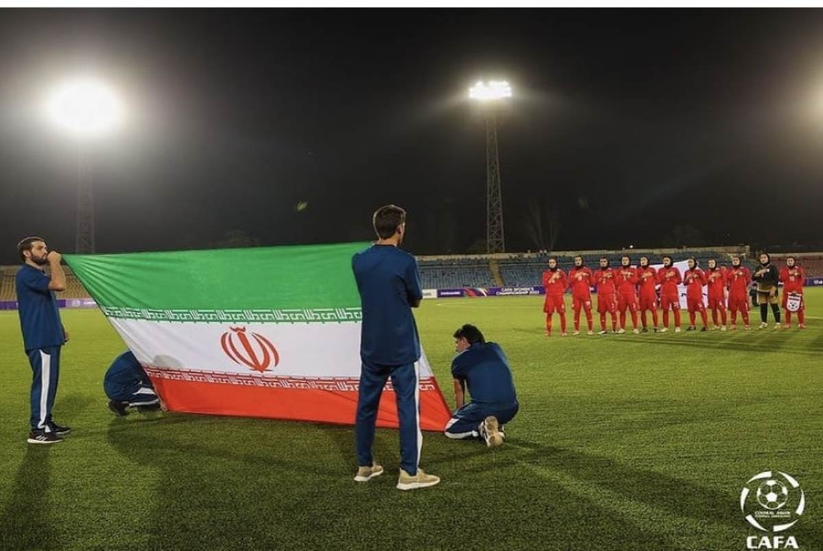 اولین پیروزی فوتبال زنان ایران در مسیر المپیک
