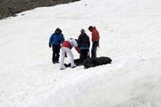 تشییع پیکر کوهنورد لرستانی در الیگودرز
