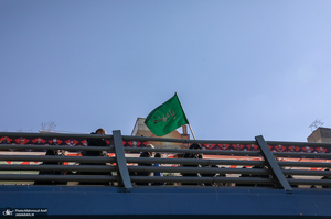 تشییع پیکرهای 110 شهید گمنام دفاع مقدس در تهران - 2