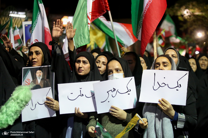 پنجاه و پنجمین شب اجتماع پر شور مردم در فسا