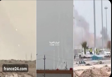 نتیجه تحقیقات فرانس۲۴: تأیید شلیک موشک به ایران از خاک کویت + عکس