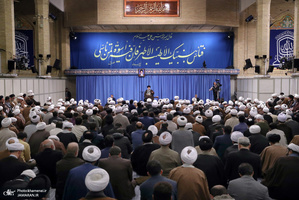 جلسه درس خارج فقه رهبر معظم انقلاب