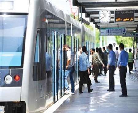 افزایش خدمات قطارشهری مشهد در شبهای قدر
