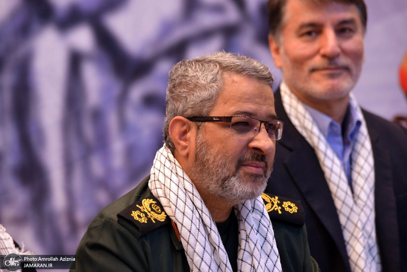 تجدید میثاق فرمانده بسیج و بسیجیان با حضرت امام(س)