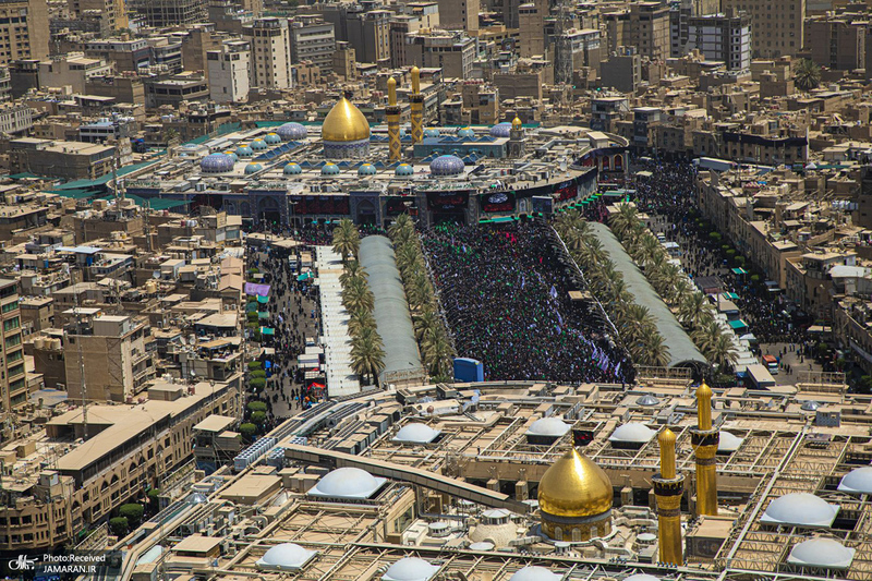 عزاداری روز عاشورا در کربلای معلی
