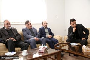 دیدار جمعی از هیئت موسس حزب راه ملت با سید حسن خمینی