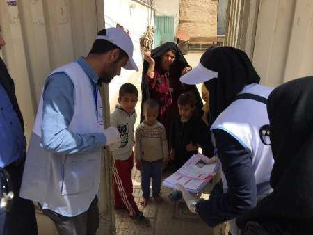 20 هزار کودک افغان در استان اصفهان علیه فلج اطفال واکسینه شدند