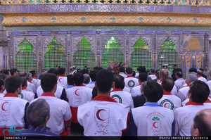 تجدید مدیران و کارکنان هلال احمر با آرمان های حضرت امام(س)
