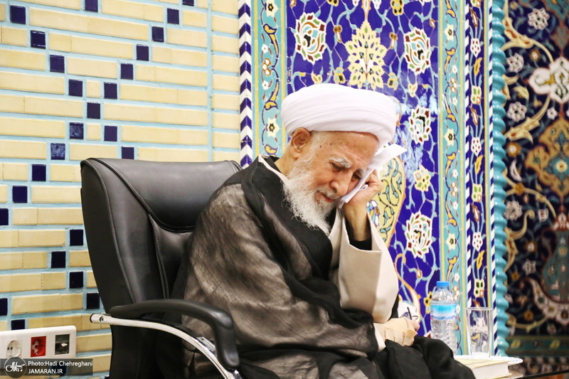 مراسم چهلمین روز درگذشت همسر آیت الله العظمی جوادی آملی‎‎