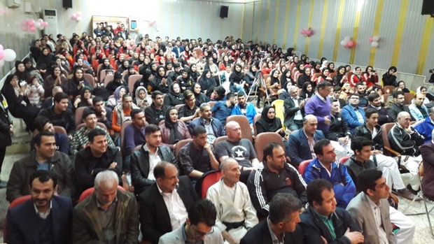 جشن تجلیل از قهرمانان بین المللی لاهیجان برگزارشد