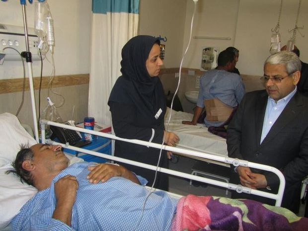 معاون توسعه وزارت بهداشت از تعدادی مراکز درمانی یزد بازدید کرد