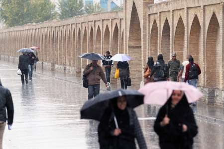 سامانه بارش زا تا روز یکشنبه در استان اصفهان فعال است