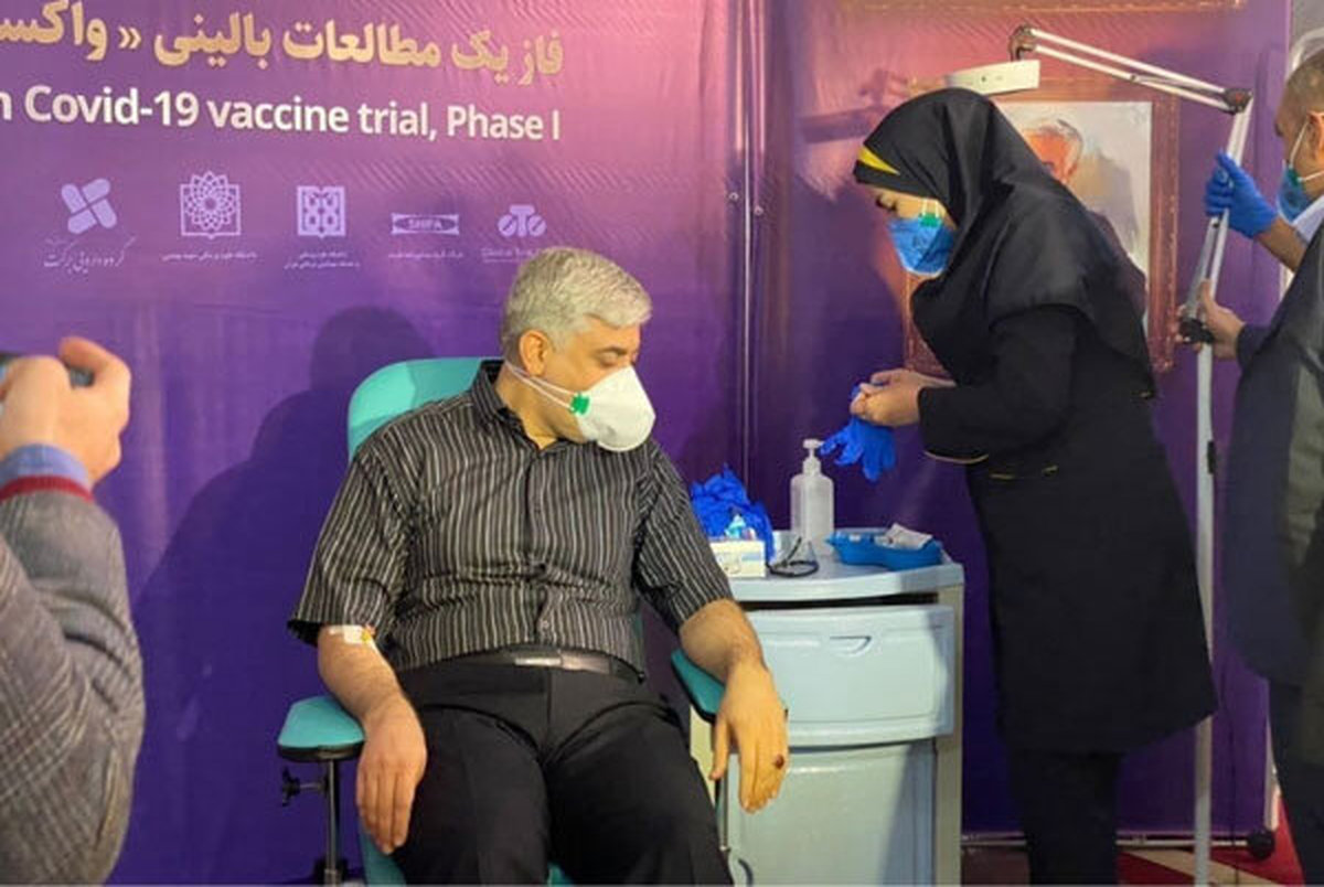 نخستین تست واکسن کرونای ایرانی بر روی 3 داوطلب + عکس و فیلم