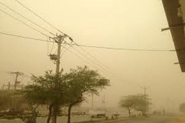 گرد و خاک هوای آبادان و خرمشهر را آلوده کرد