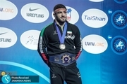 گزارش تصویری| اهدال مدال طلا و برنز کشتی گیران ایران در رقابت های جهانی 2022