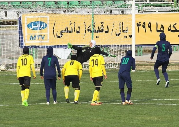چهارمین برد بانوان پالایش گاز ایلام برابر خلیج فارس شیراز کسب شد