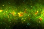حضور حباب‌های زردرنگ مرموزی در کهکشان راه شیری
