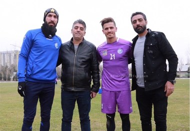  استارت لکیچ و حضور میهمان ویژه در تمرین استقلال + تصاویر
