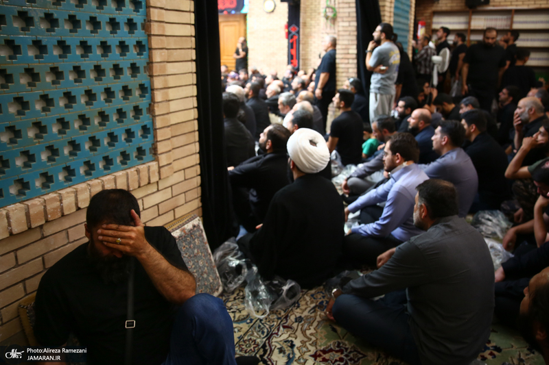 مراسم تشییع پیکر پیر غلام اهل بیت (س) حاج حسین عرب