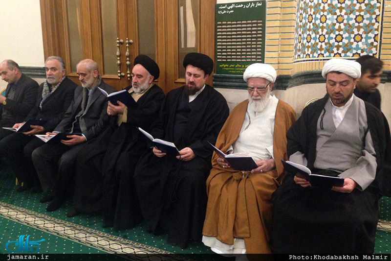 مراسم ترحیم مادر یکی از کارکنان موسسه تنظیم و نشر آثار امام خمینی(س)