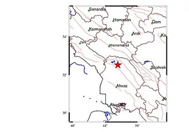 ۳ زمین لرزه امروز شهرهای مختلف خوزستان را لرزاند