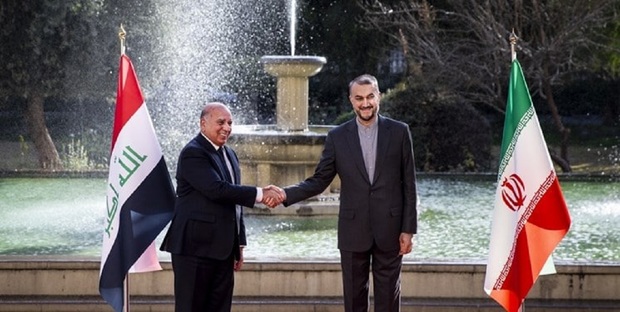 وزیر خارجه عراق با امیرعبداللهیان دیدار کرد 