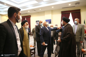 کنفرانس بین‌المللی گفتمان سیاسی از دیدگاه امام خمینی؛ نظام بین الملل و مسایل جهان اسلام / ظریف سید حسن خمینی