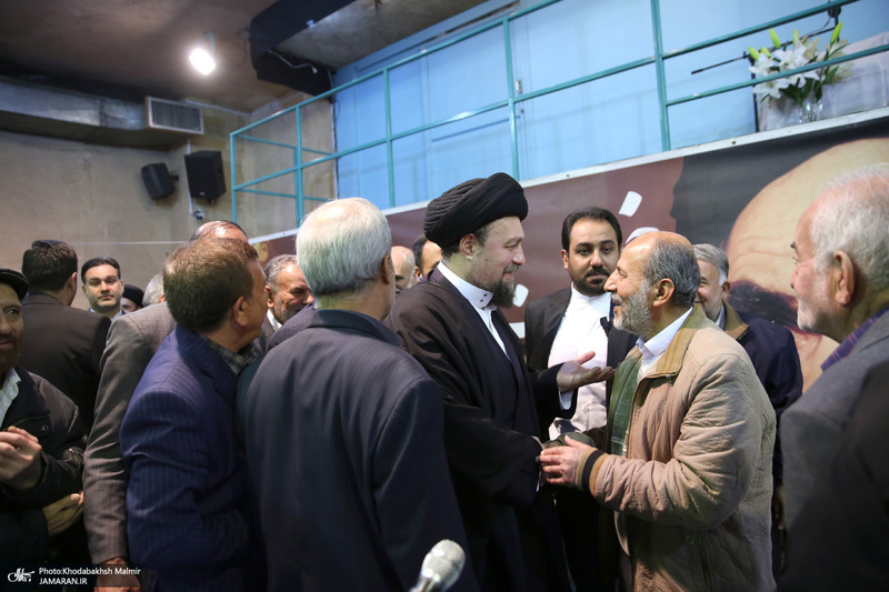 دیدار جمعی از پیشکسوتان سپاه جماران با سید حسن خمینی  2