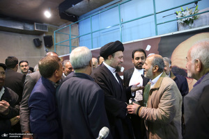 دیدار جمعی از پیشکسوتان سپاه جماران با سید حسن خمینی  2