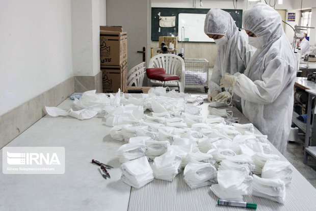 تولید ماسک 95n در استان اردبیل آغاز شد
