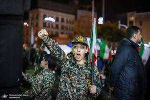 چهل و یکمین شب اجتماع پر شور مردم در شهرک ولیعصر (عج)