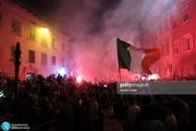 جشن و پایکوبی ایتالیایی ها بعد از قهرمانی در اروپا +عکس و ویدیو