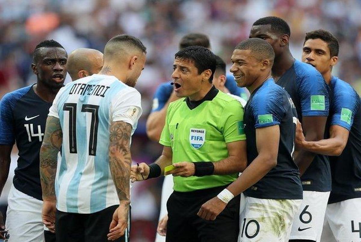 حرف های فغانی درباره ماجرای آب پاشیدنش به بازیکن آرژانتینی