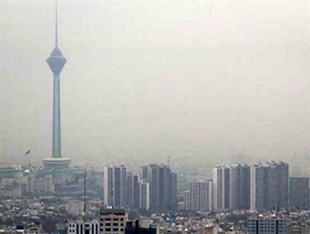 آلودگی هوای پایتخت روز سه شنبه افزایش می یابد