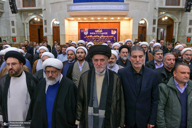 تجدید میثاق مسئولین سازمان عقیدتی سیاسی وزارت دفاع با آرمان های حضرت امام خمینی (س)