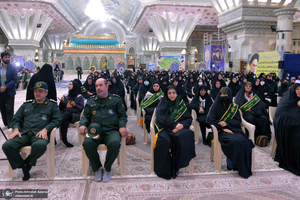 تجدید میثاق بسیجیان با آرمان های حضرت امام (س)