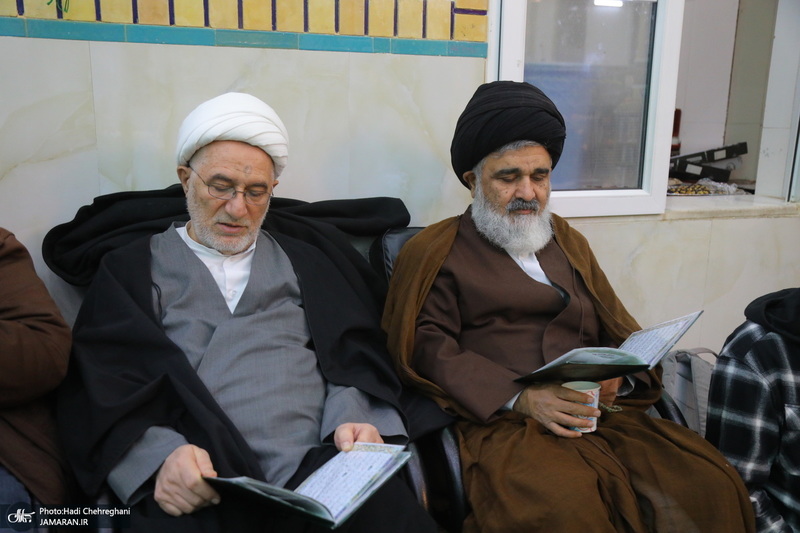 مراسم ترحیم مرحومه زهرا سادات روحانی