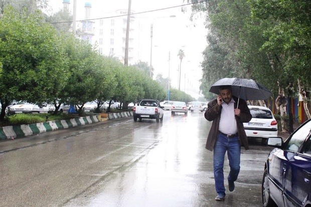 بیشترین میزان باران خوزستان در مسجدسلیمان با56،8میلیمترثبت شد