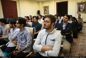 دیدار اعضا و ادوار انجمن اسلامی دانشجویان دانشگاه تهران و علوم پزشکی با سید حسن خمینی