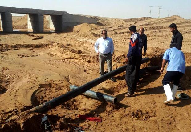مشکل آب شرب 11 روستای شهرستان باوی رفع شد